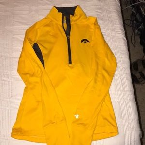 Iowa Hawkeyes Under Armour Half Zip